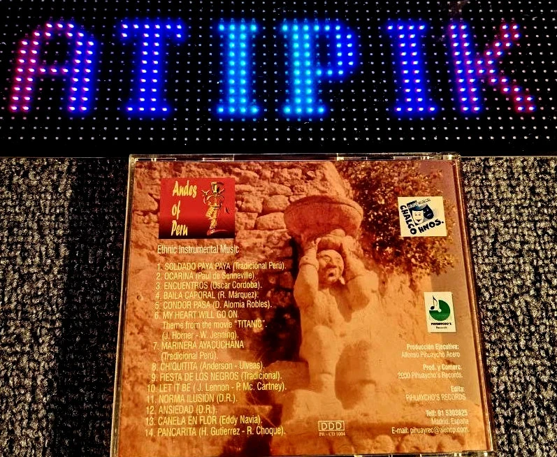 🌿 A musical treasure from Peru: the CD 'Andes of Peru' a must-grab! 🌄 – photo 2